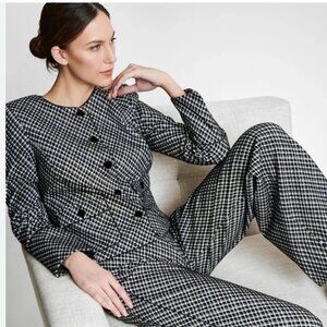 NWT SPANX Ponte Lady Jacket Jacquard